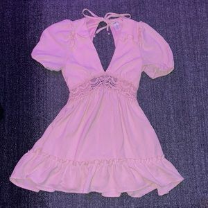 baby pink sundress